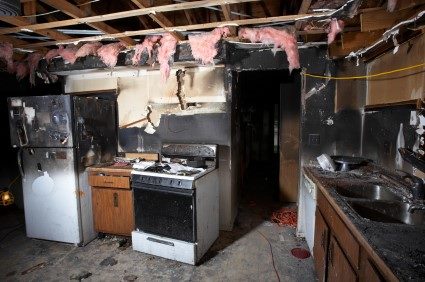 Fire damage repair by Day & Night Emergency Services, LLC