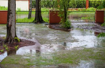 House Flooding in Bapchule from Sprinkler
